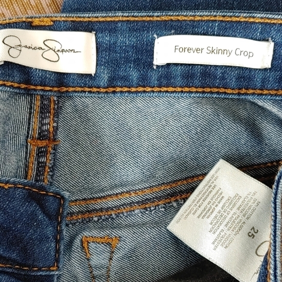 Jessica‎ Simpson forever skinny Capri Jeans 25 - Picture 9 of 10
